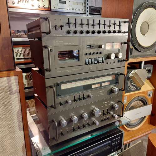 Technics Anlage Japan 1975 mit Plattenspieler
